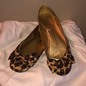 Coach Leopard Ballet Flats
